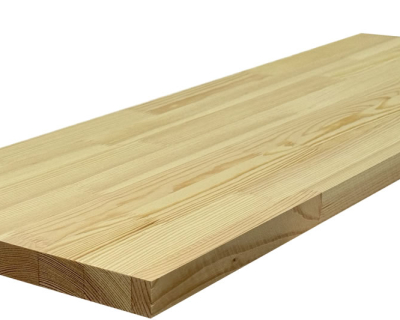 Parapet sosnowy bezsęczny, łączony (mikrowczep)